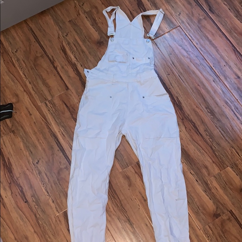 White overalls
